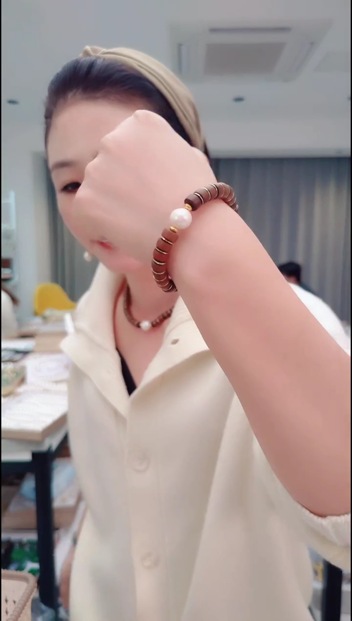 颈饰未镶嵌淡水珍珠0252单珠手串