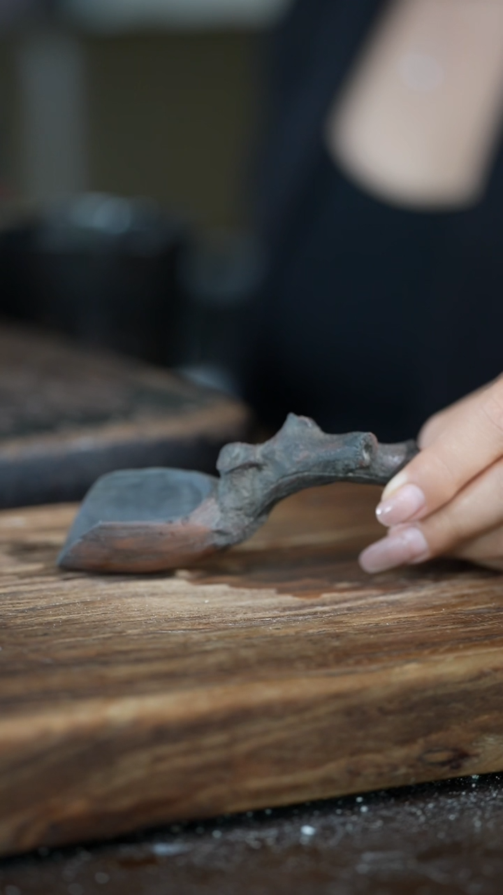 浪鬼柴烧无相系列T**a浪鬼出品茶则