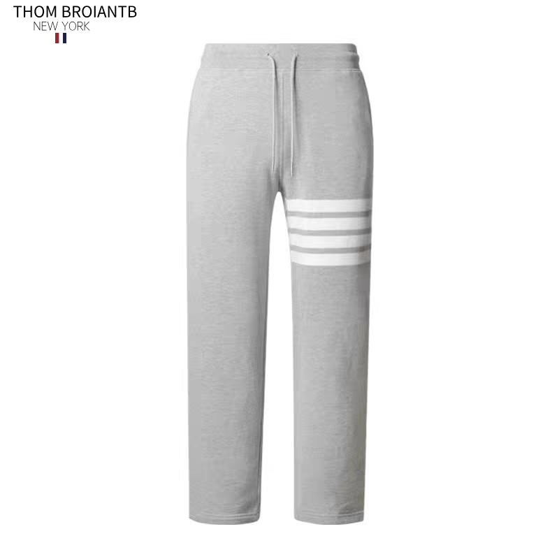 THOM BROIANTB【官方正品】经典四条纹纯色抽绳调节直筒裤