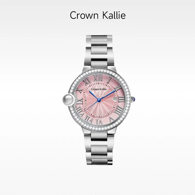 Crown kallie【告白气球】官方周年限定全自动陀飞轮女士腕表ck8134