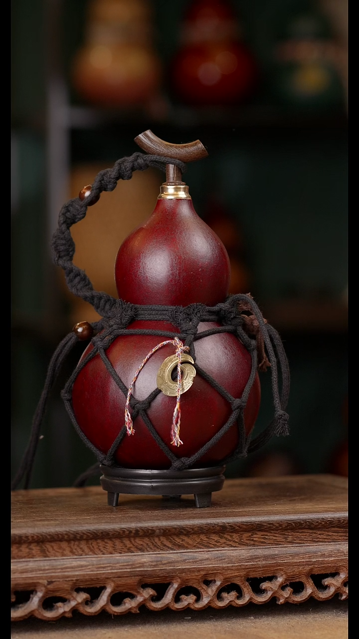 17号精品天然大漆酒葫芦一物一拍~