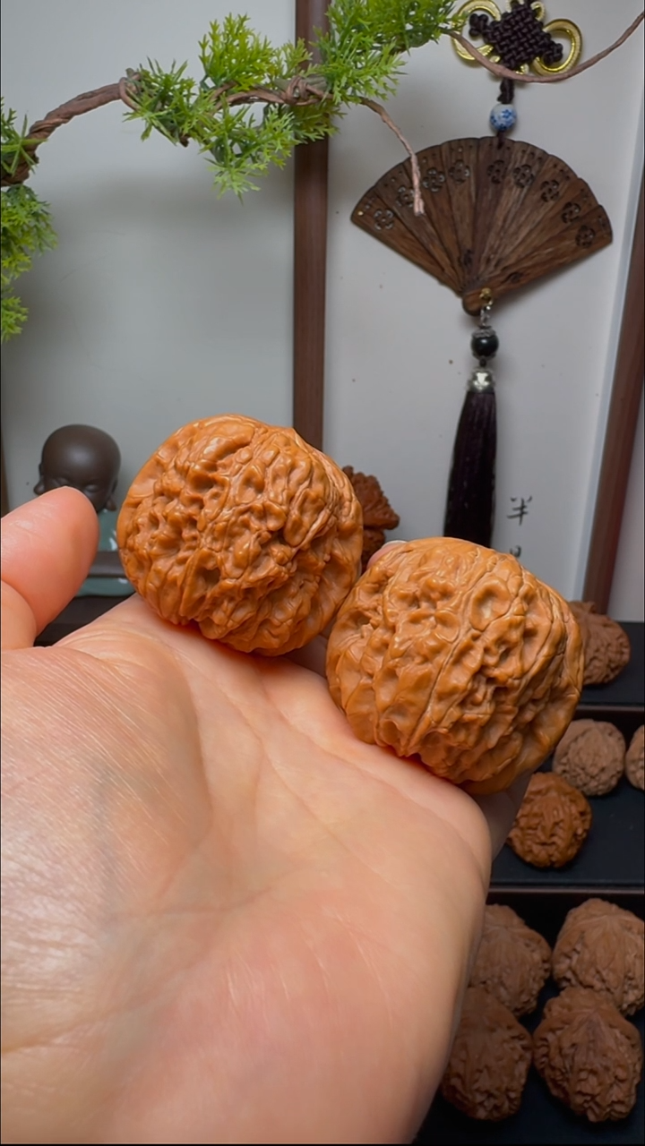 把件文玩核桃蓟县一代门墩货头 边43