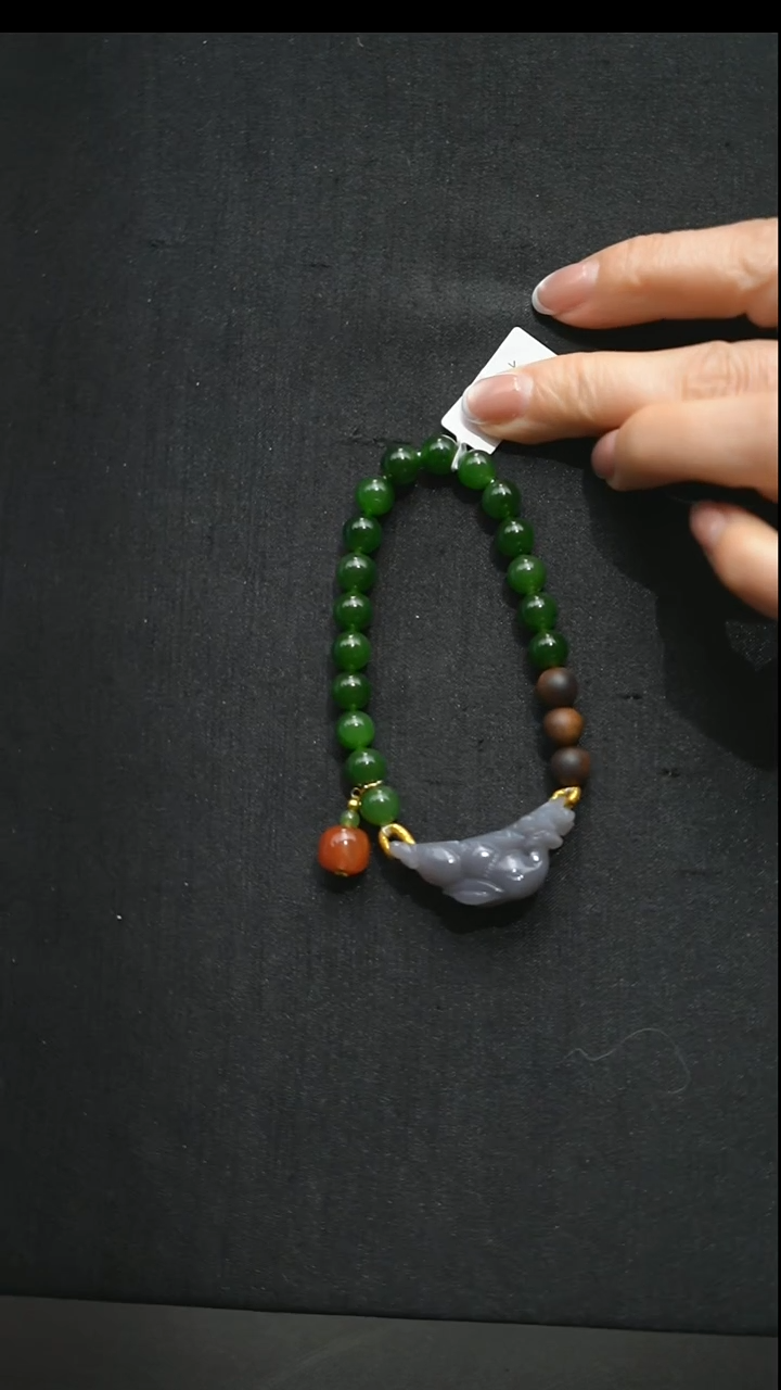 未镶嵌手链和田玉独**香未镶嵌 手链 和田玉 独*香