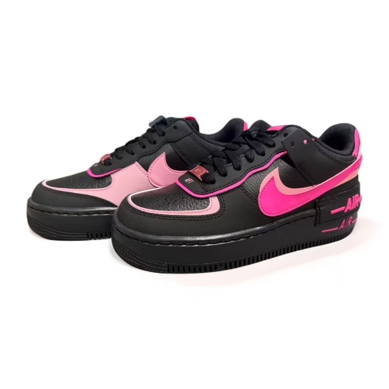 NIKE /耐克 AIR FORCE 1 SHADOW女子黑粉空军 CI0919-006