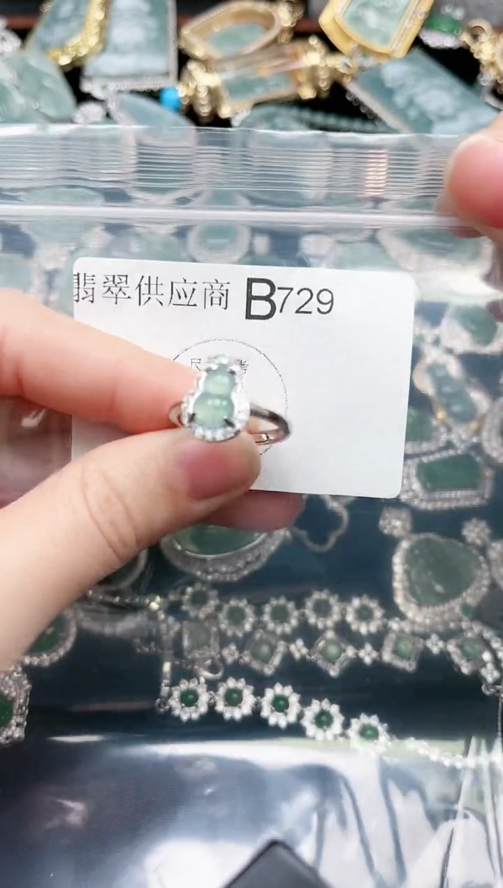 【闪购商品】翡翠颈饰未镶嵌729赠皮绳