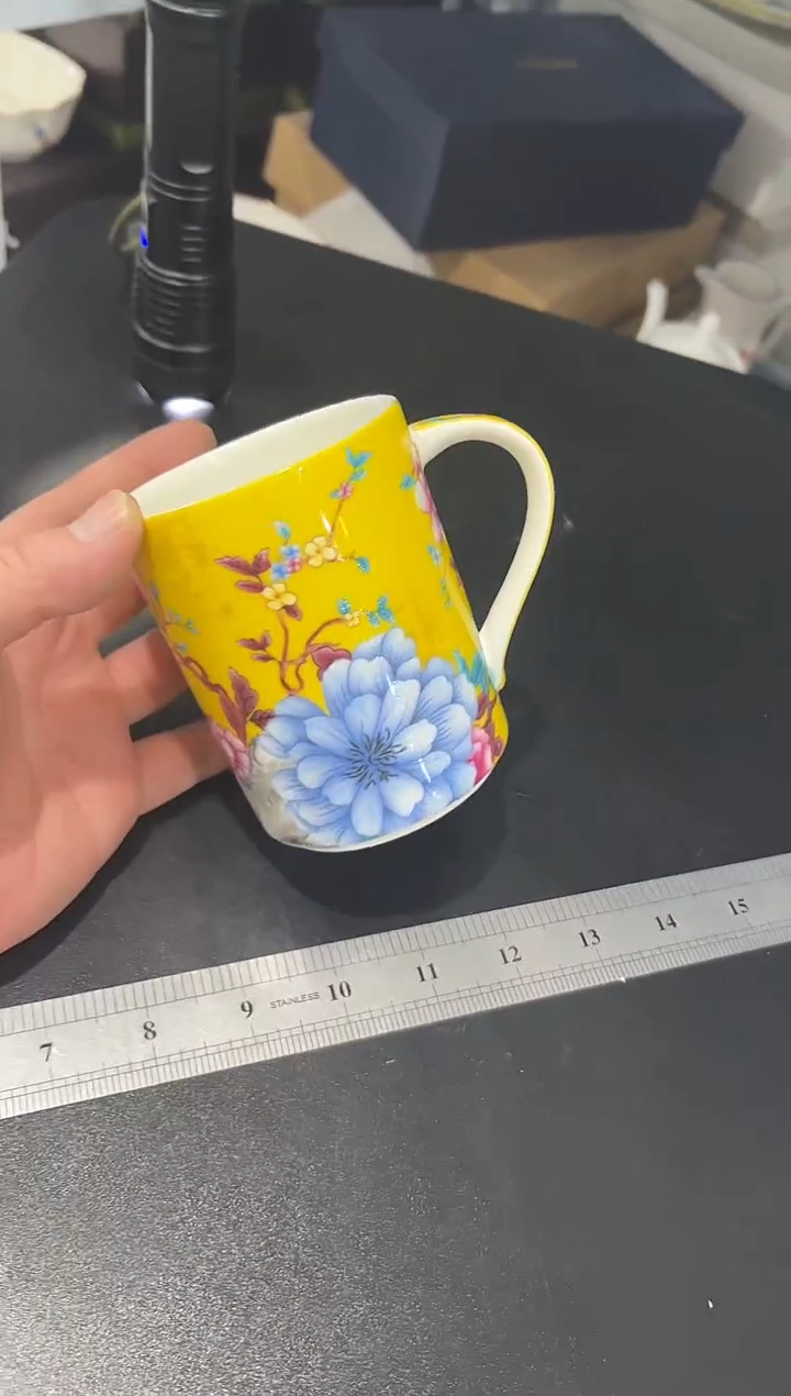 杯子骨瓷（简装）马克杯一个