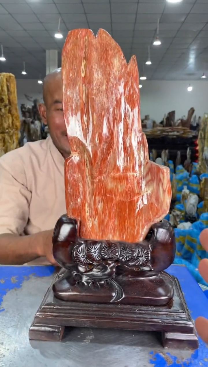 【闪购商品】硅化玉摆件未镶嵌30