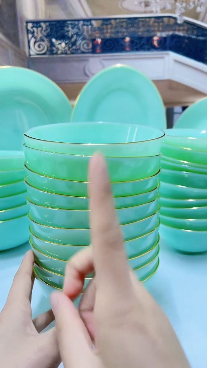 【闪购商品】...5.5英寸玉瓷碗10个口径13.8厘米