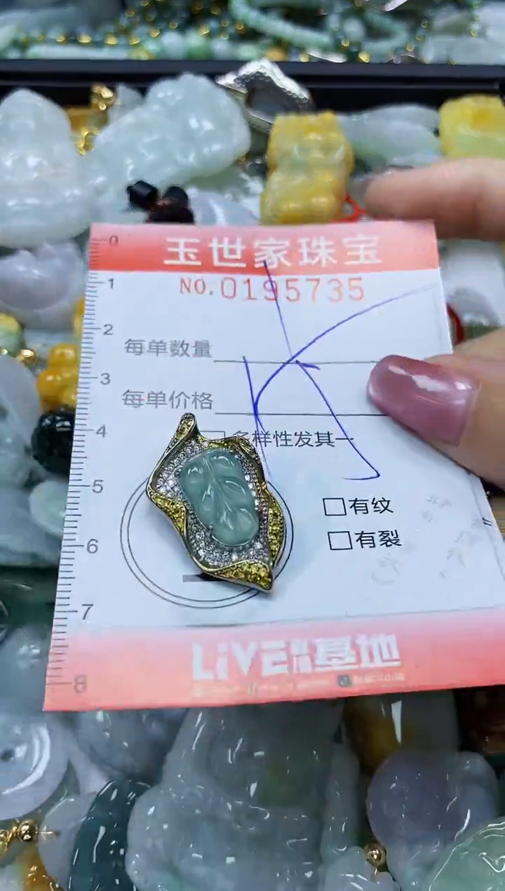 【闪购商品】翡翠颈饰未镶嵌闪购0195735