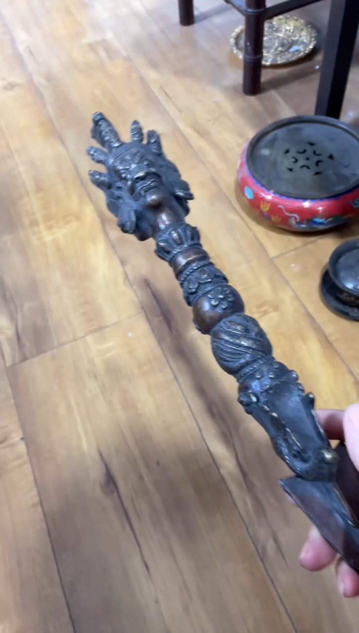 【闪购商品】摆件宫廷影视老旧工艺摆件