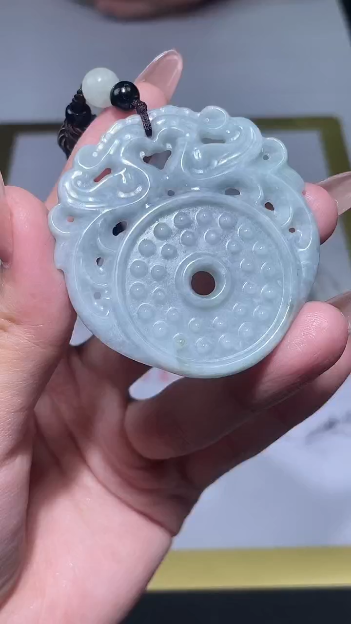 吊坠(不含链)未镶嵌翡翠翡翠挂件 6555