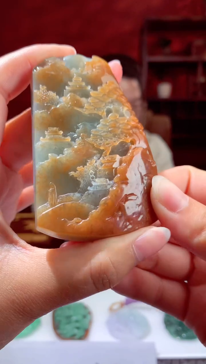 【闪购商品】定制翡翠未镶嵌天然A货翡翠（拍一发一）