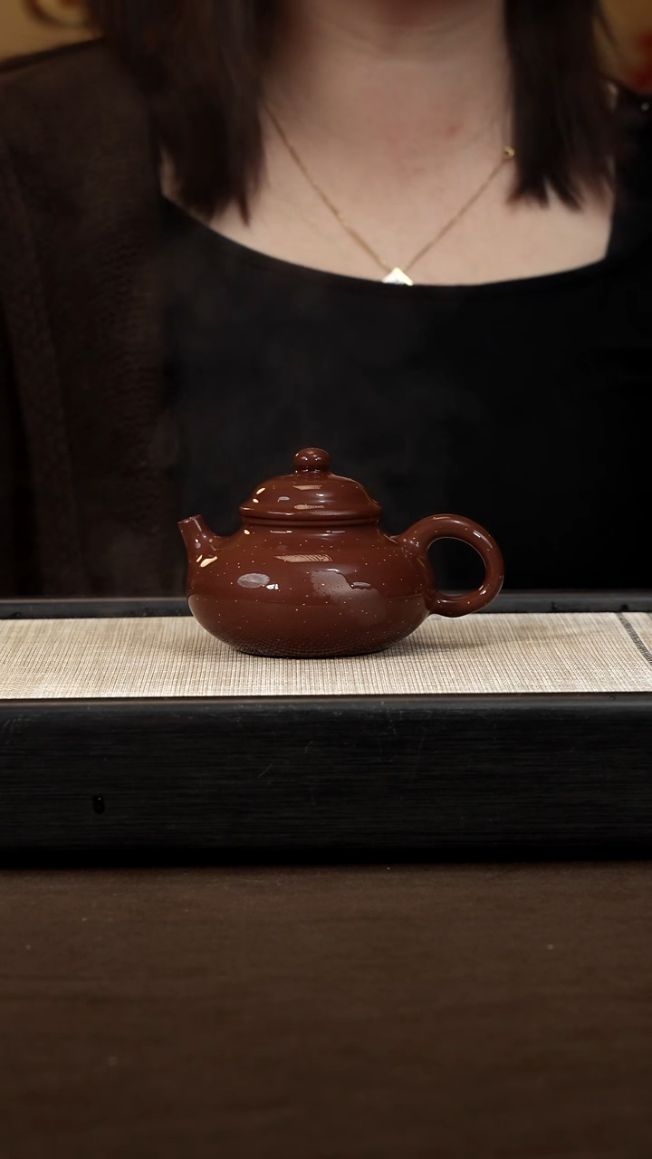 茶壶紫砂【P023】容天   宜兴紫砂