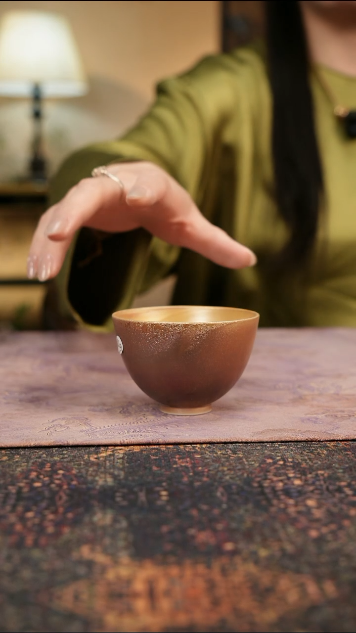 杯景德镇陶瓷杯碗柴烧多人