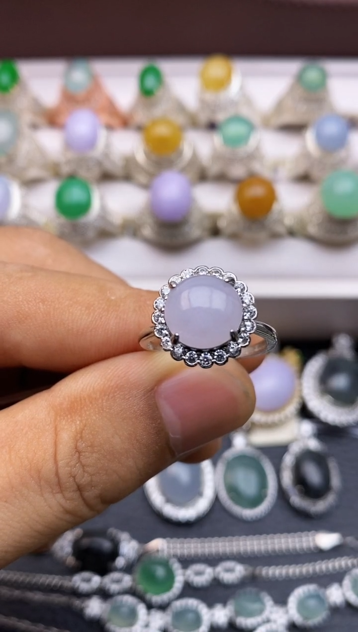 翡翠戒指未镶嵌福利款0002