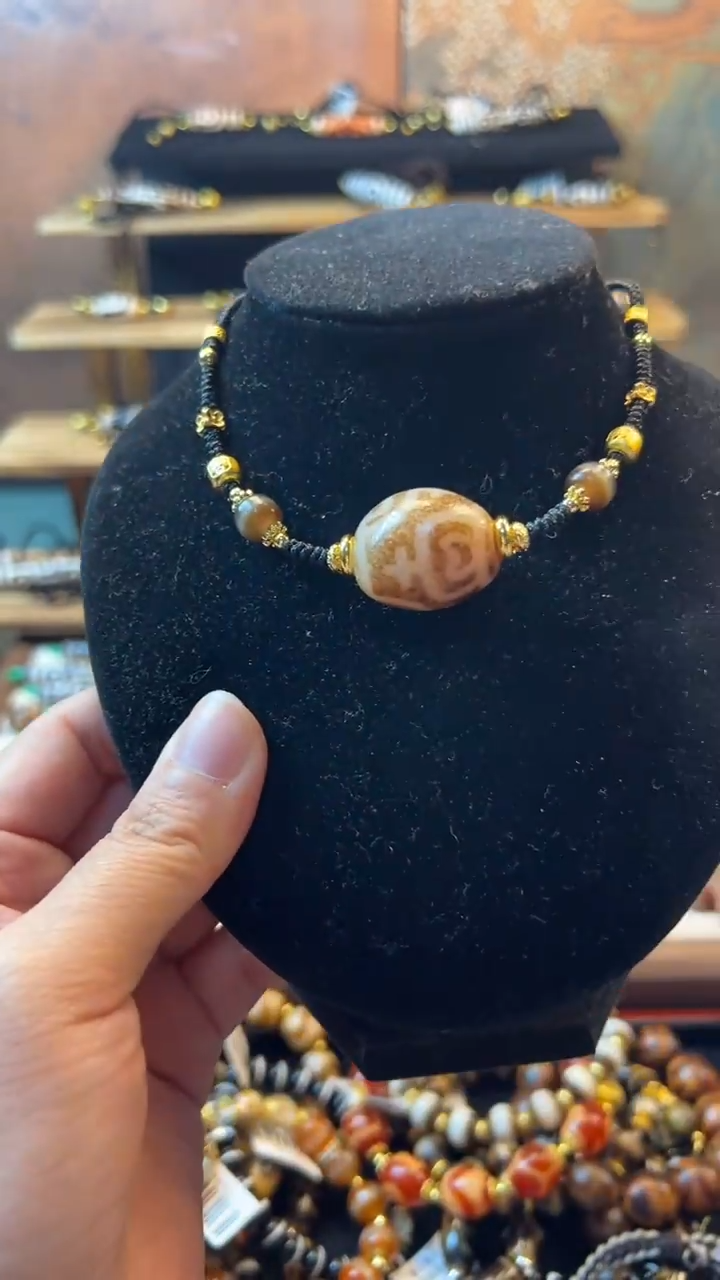 玛瑙/玉髓颈饰合金92(微瑕随机发货）