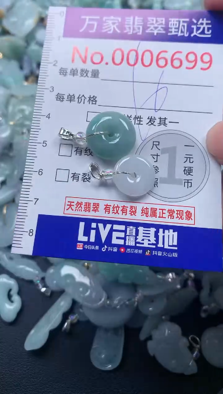 颈饰未镶嵌翡翠6699
