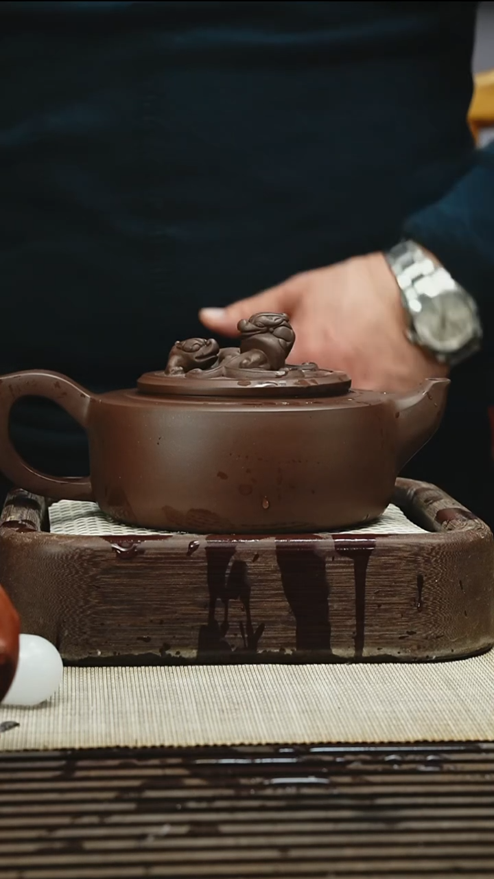 茶壶紫砂480CC  