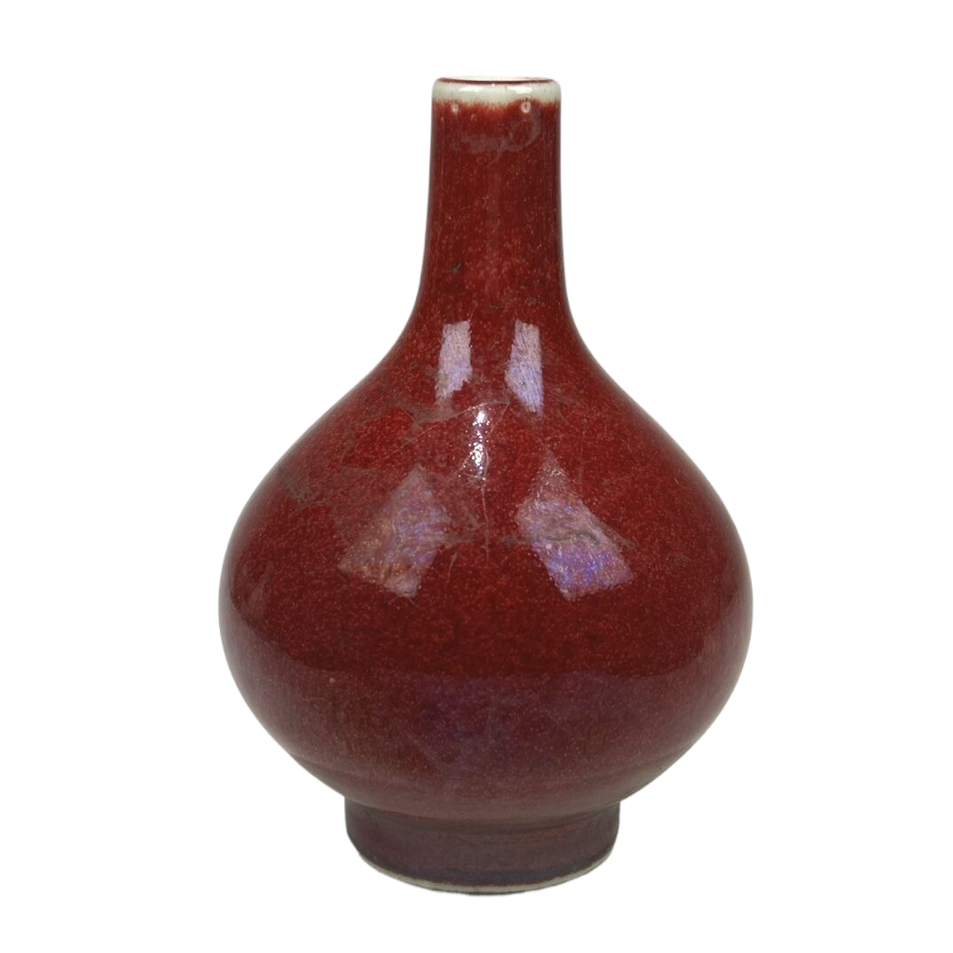 红釉小赏瓶6629-