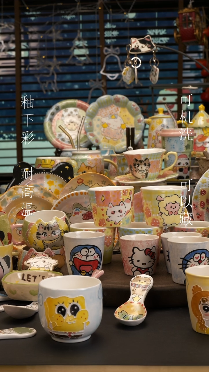【闪购商品】【原创设计】景德镇手绘陶瓷