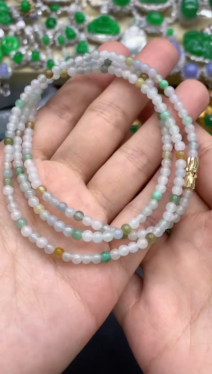 颈饰未镶嵌翡翠12-中国好珍宝