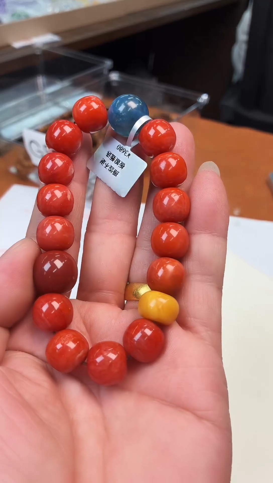 未镶嵌手链南红玛瑙H02