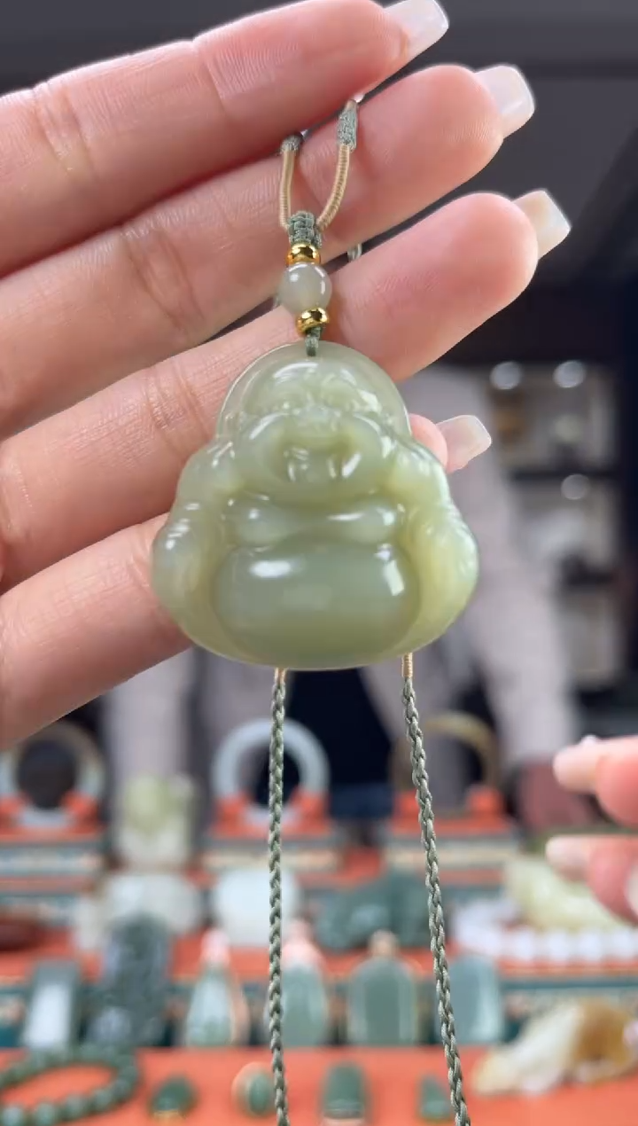 【闪购商品】和田玉颈饰未镶嵌佩佩35mm左右