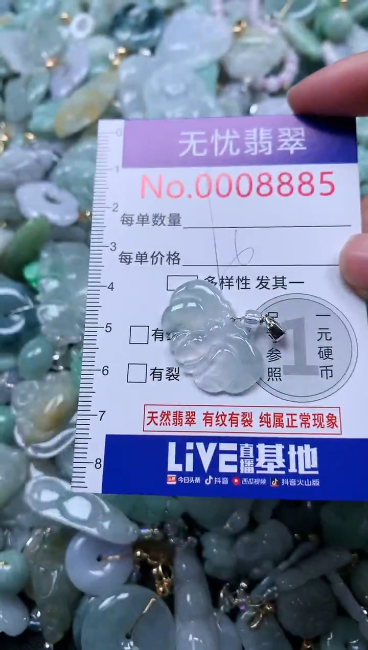 颈饰未镶嵌翡翠8885