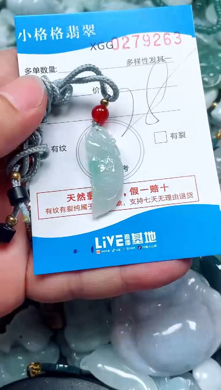 翡翠未镶嵌颈饰闪购商品0279263