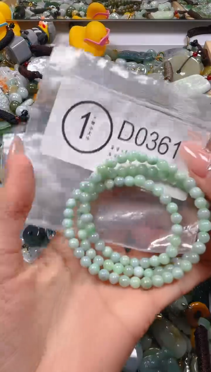 【闪购商品】翡翠颈饰未镶嵌5.5/D/翡翠A货一图一物