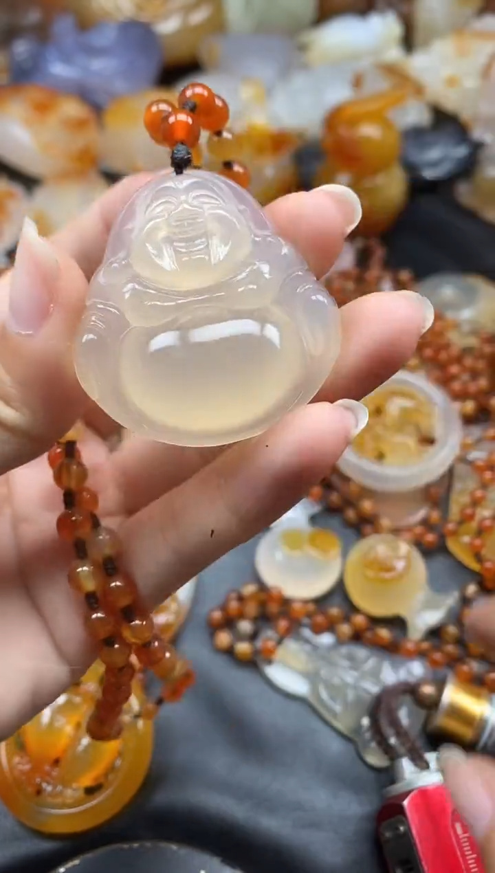 未镶嵌1玛瑙/玉髓宝**姥ll