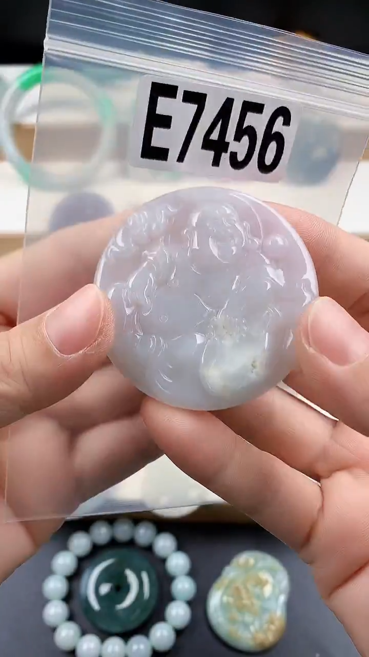 颈饰未镶嵌翡翠天然翡翠吊坠挂件