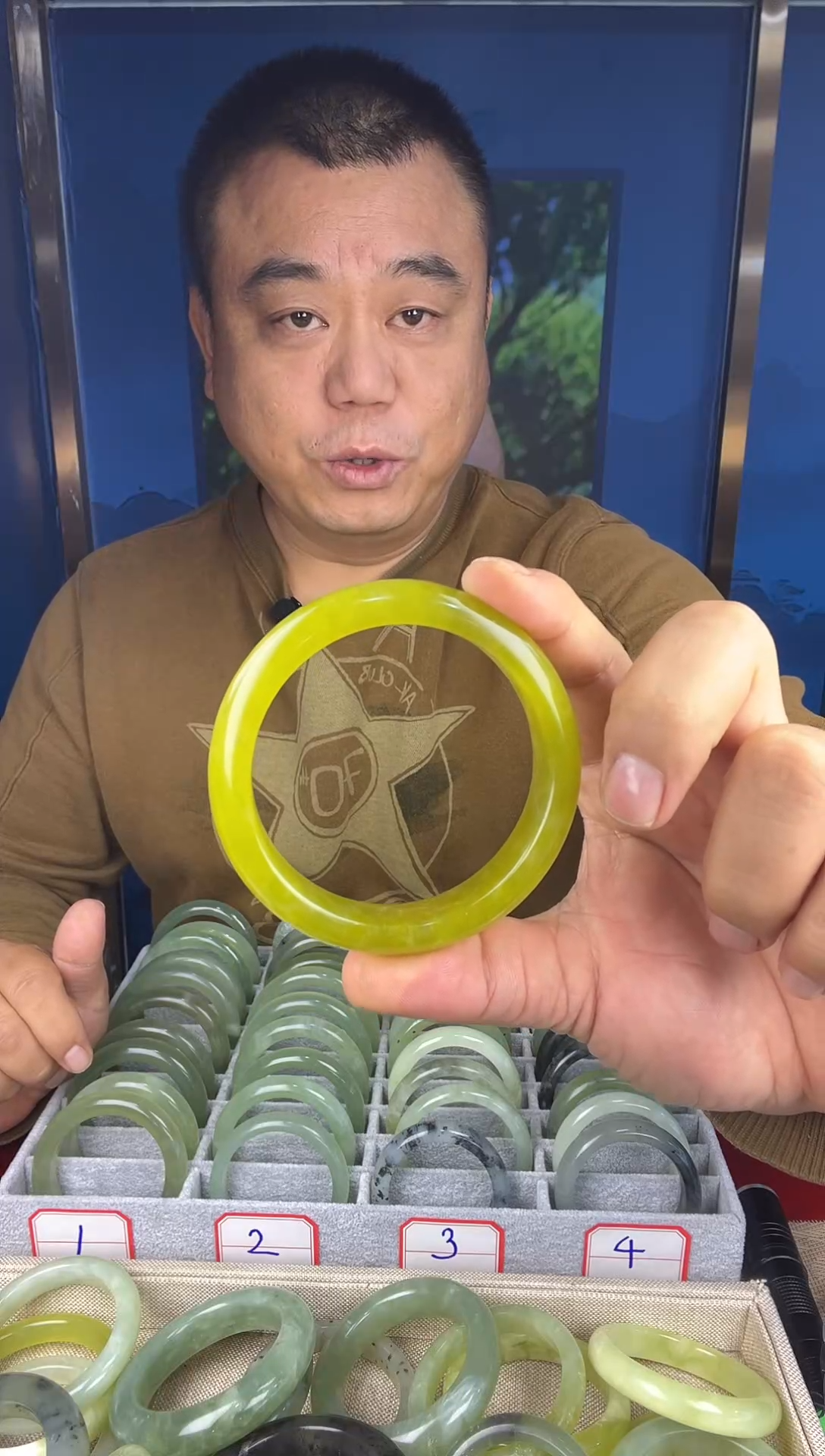 未镶嵌岫玉手镯63