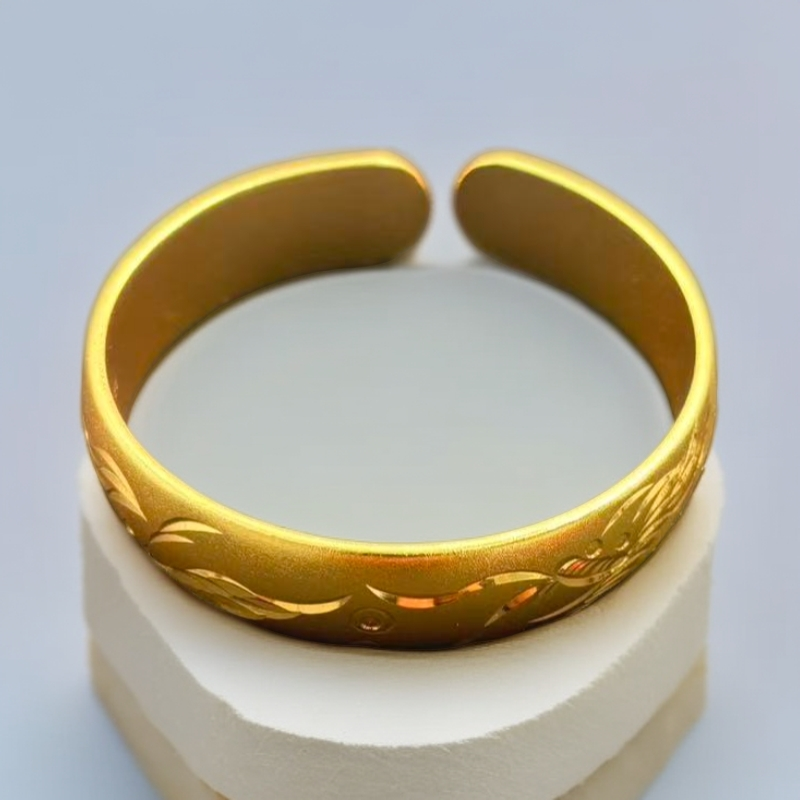 【周总专属】时尚开口龙凤呈祥合金手镯SZ9645