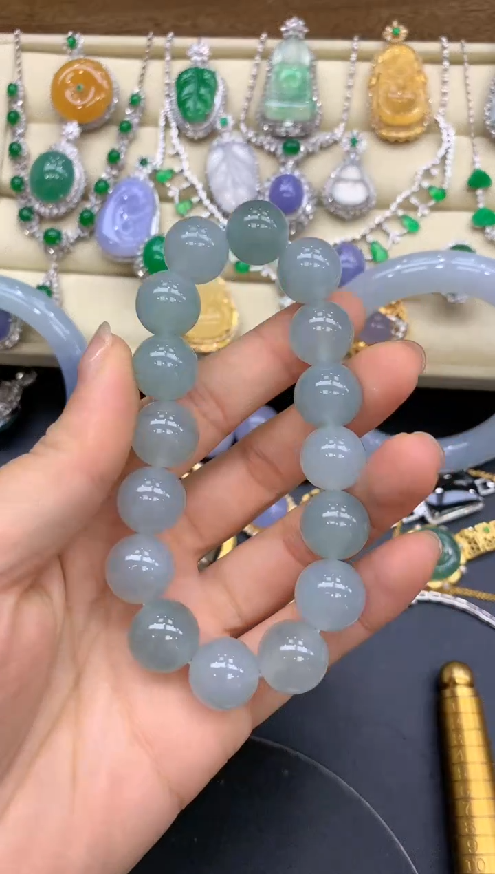 【闪购商品】翡翠手链未镶嵌437-中国好珍宝