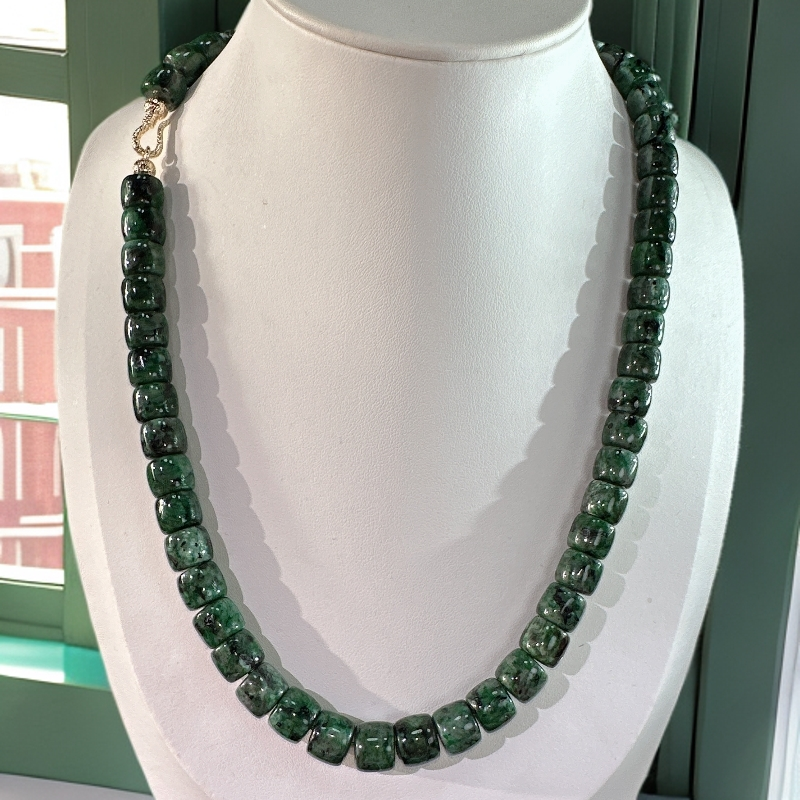【绿光老型珠设计款项链10M】时尚百搭男女同款项链