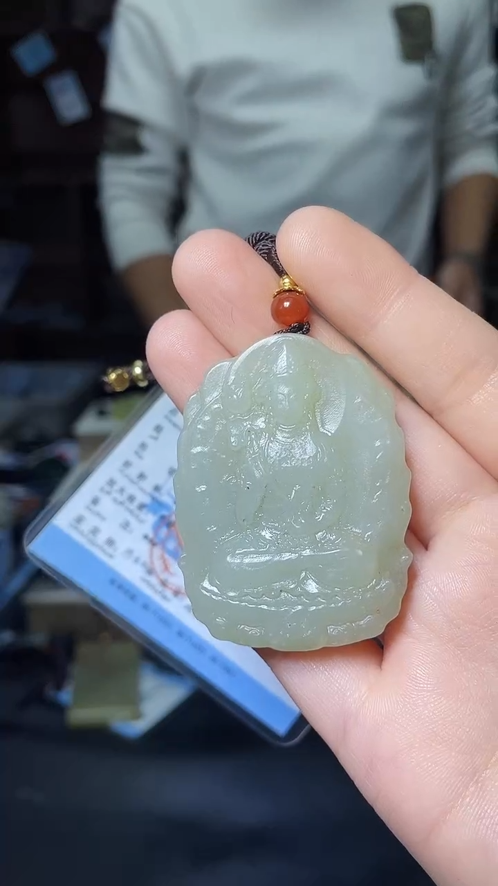 【闪购商品】和田玉（糖玉）颈饰未镶嵌1