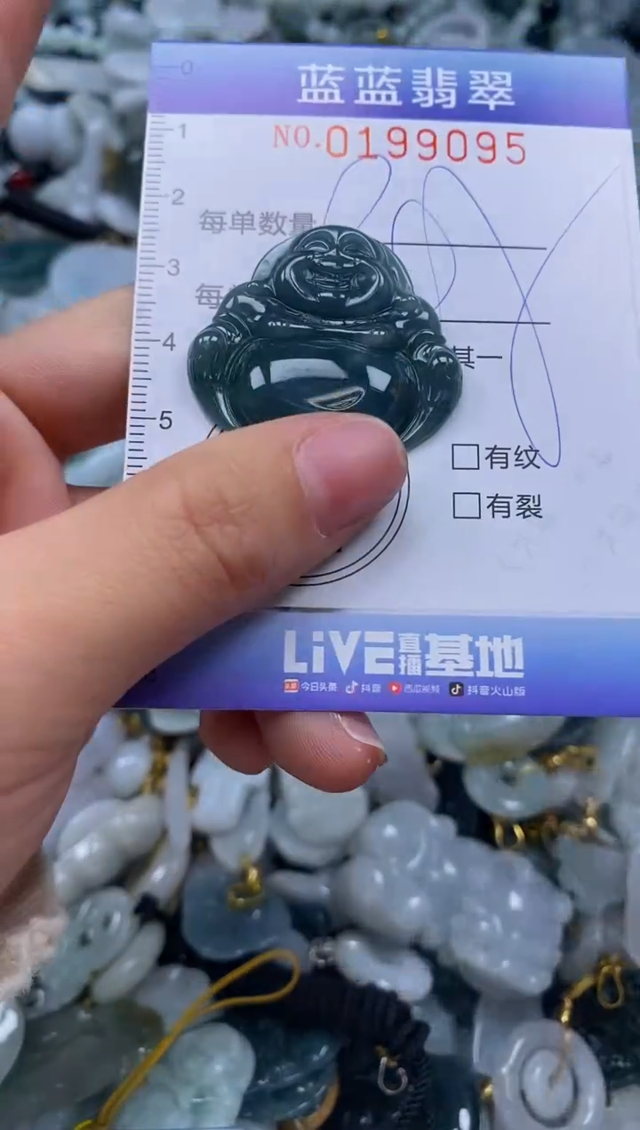 翡翠未镶嵌颈饰闪购0199095
