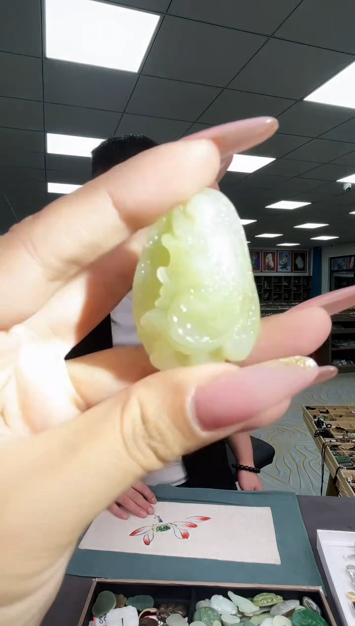 未镶嵌和田玉挂件b63