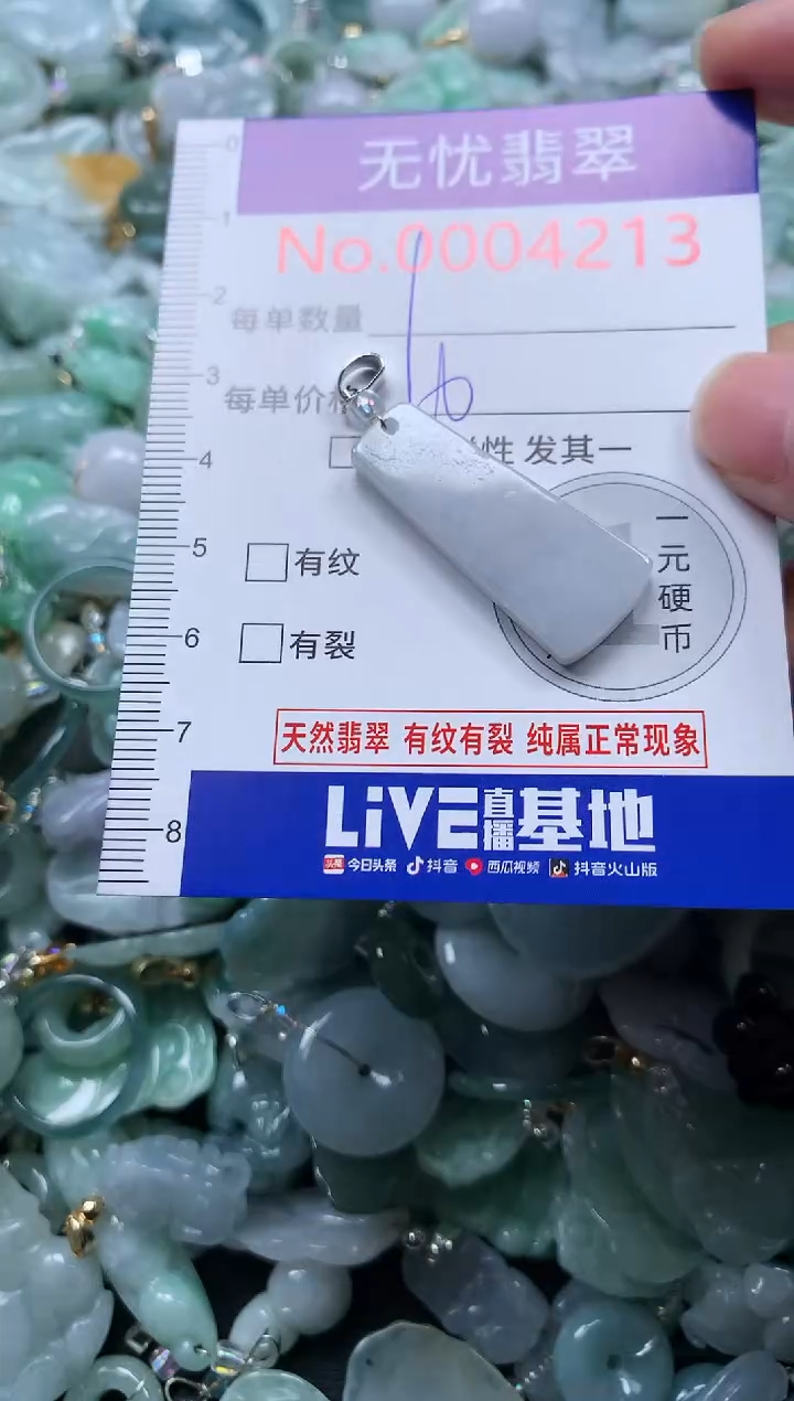 颈饰未镶嵌翡翠4213