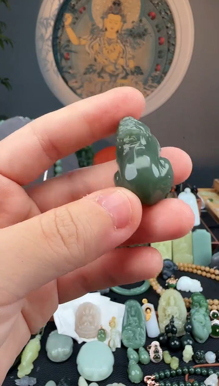 颈饰未镶嵌和田玉和田玉