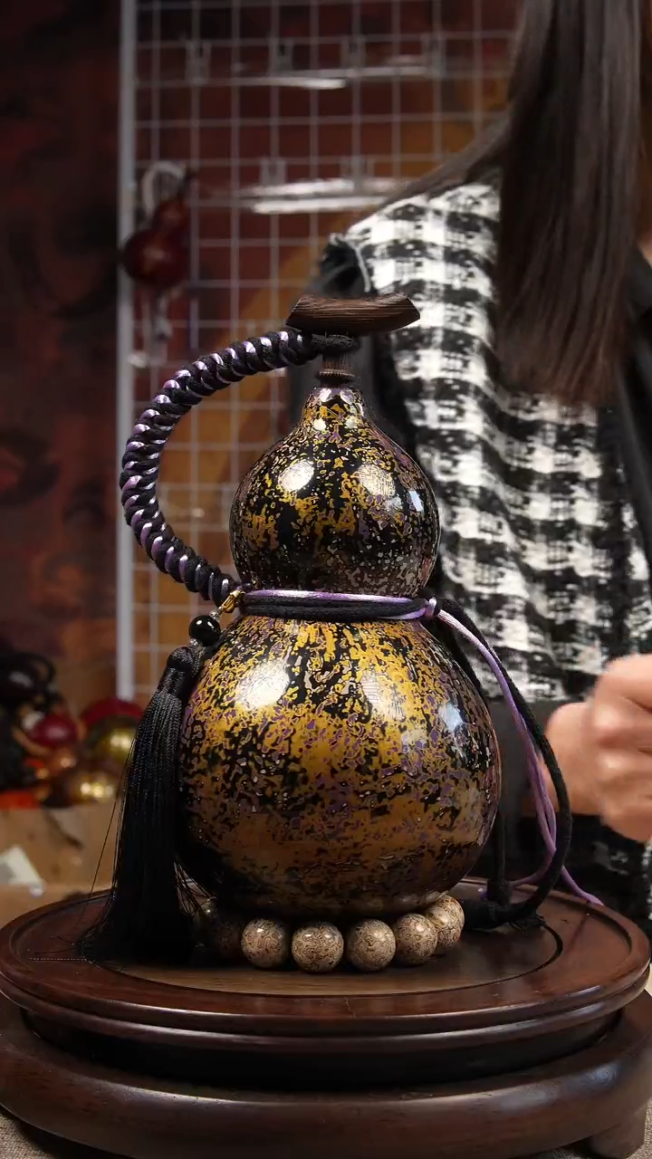 【闪购商品】293号  大漆酒葫芦一物一图