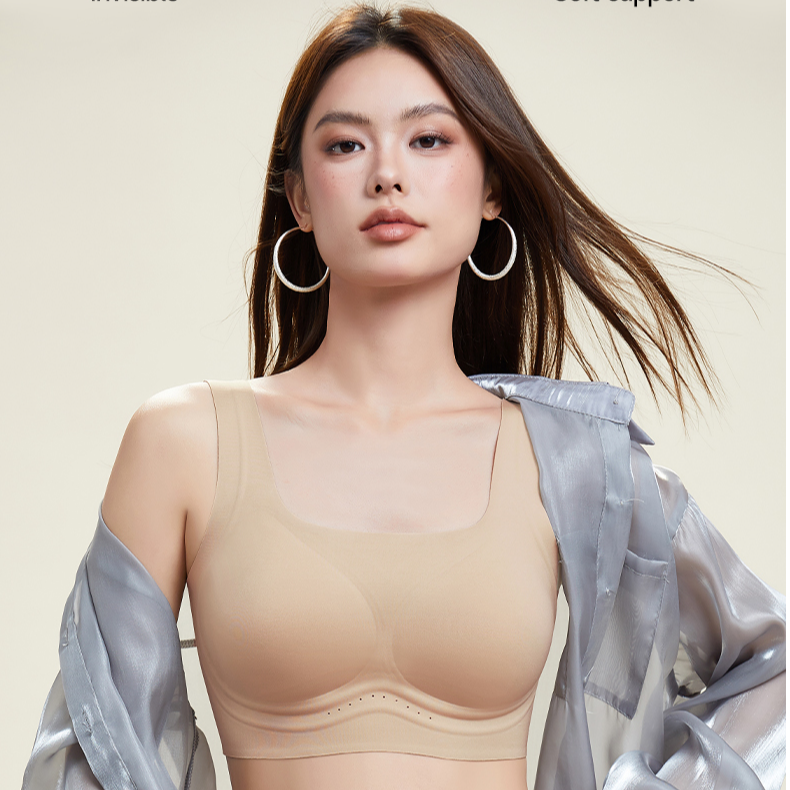 无搭扣欧若动感风四季通用乳胶垫内衣文胸小胸美背2563