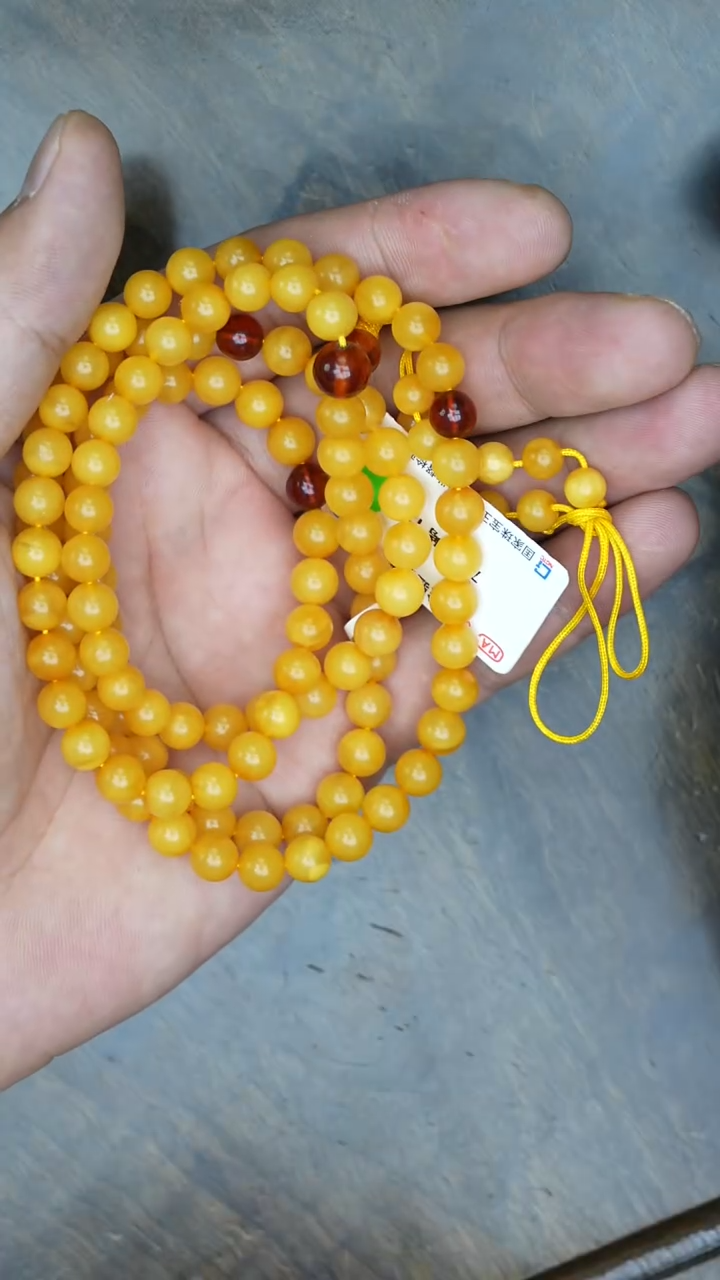 【闪购商品】琥珀裸石未镶嵌老蜡108