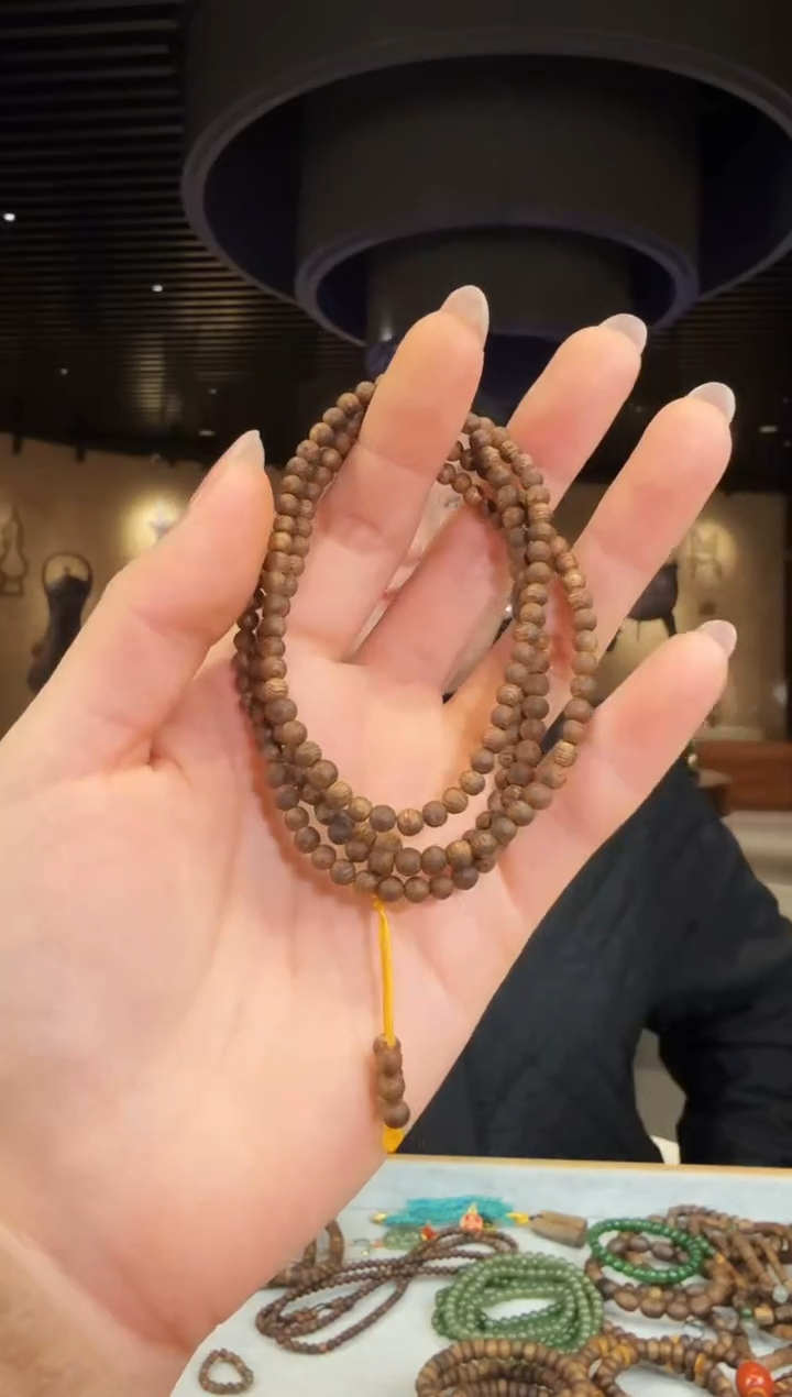【闪购商品】沉香手串 海南沉香多圈圆珠