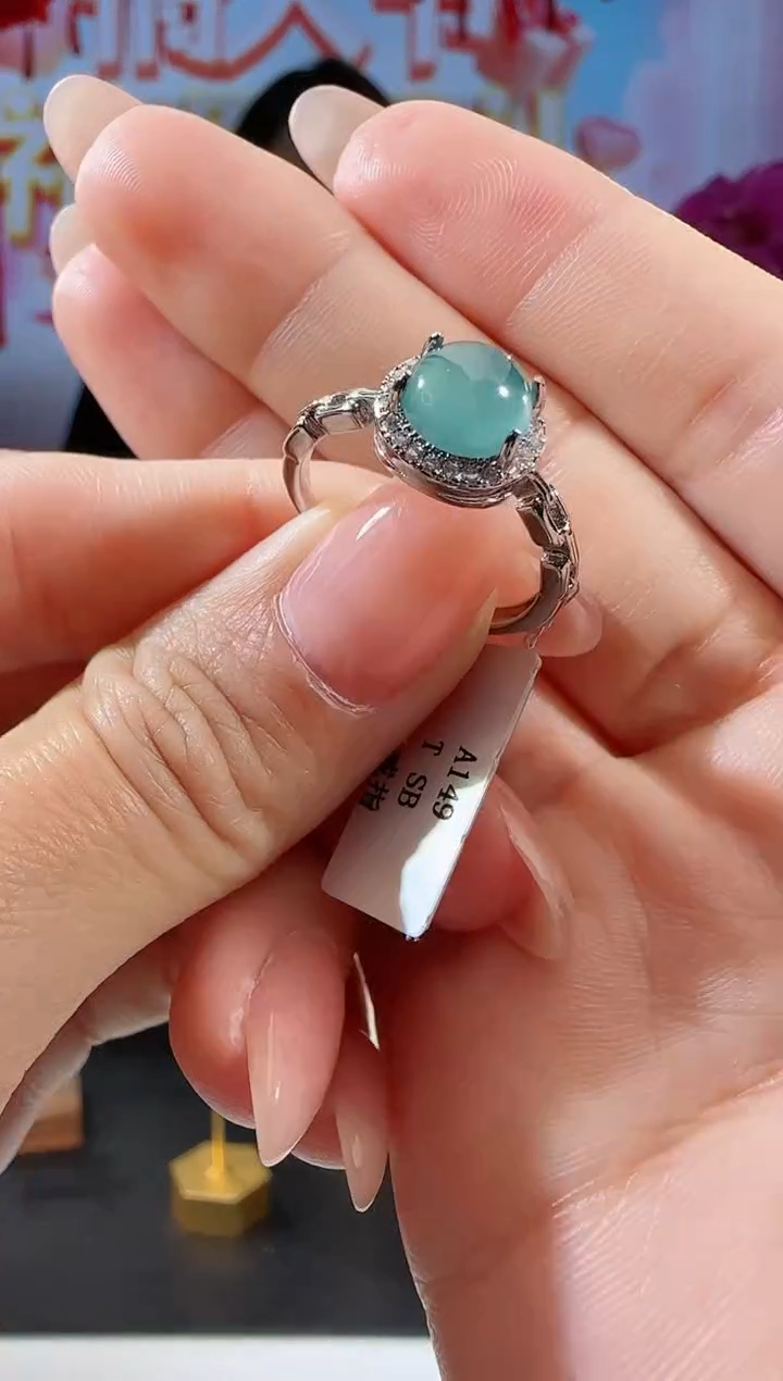 【闪购商品】翡翠戒指合金戒指多样性发一