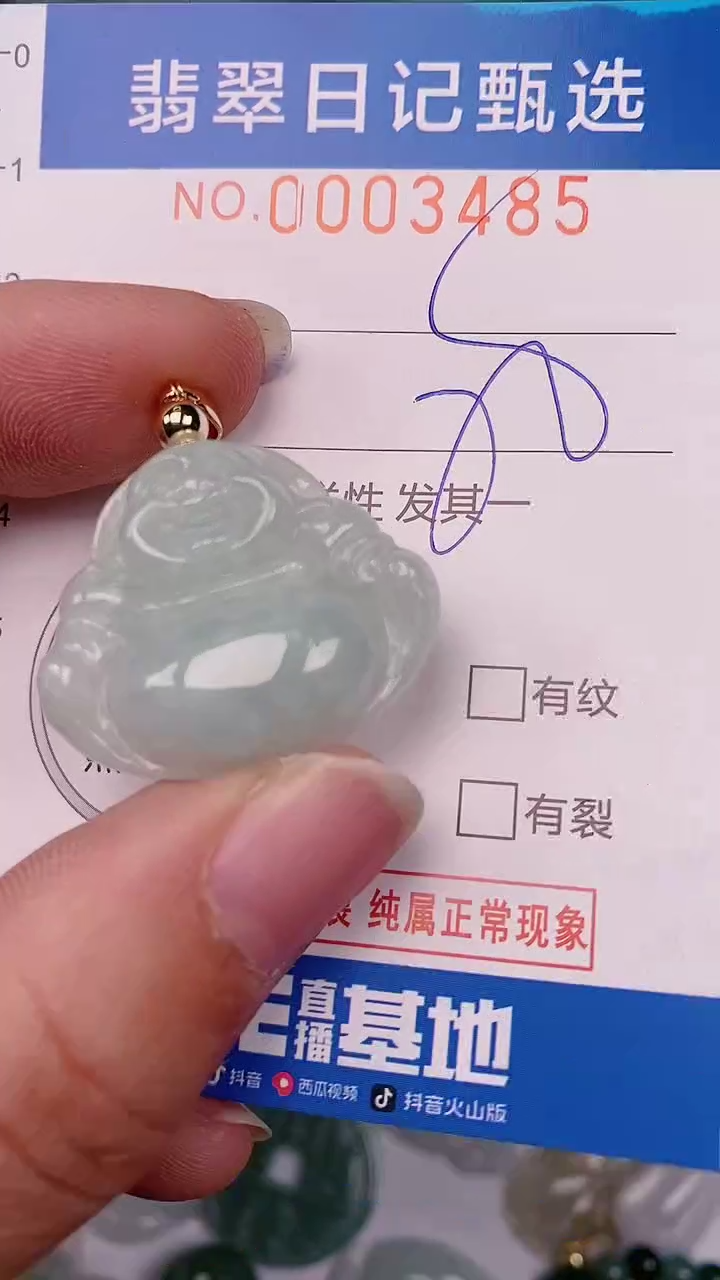 【闪购商品】翡翠颈饰未镶嵌00003485