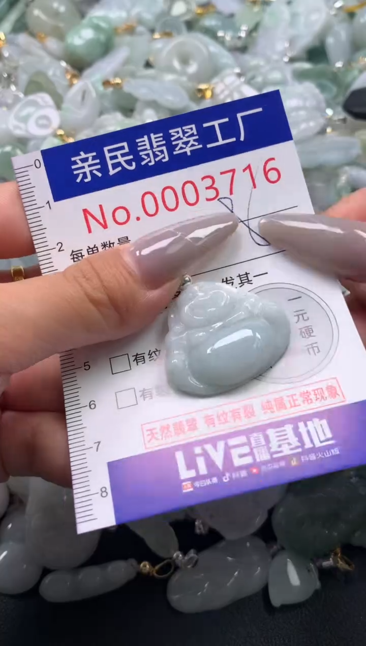 颈饰未镶嵌翡翠3716