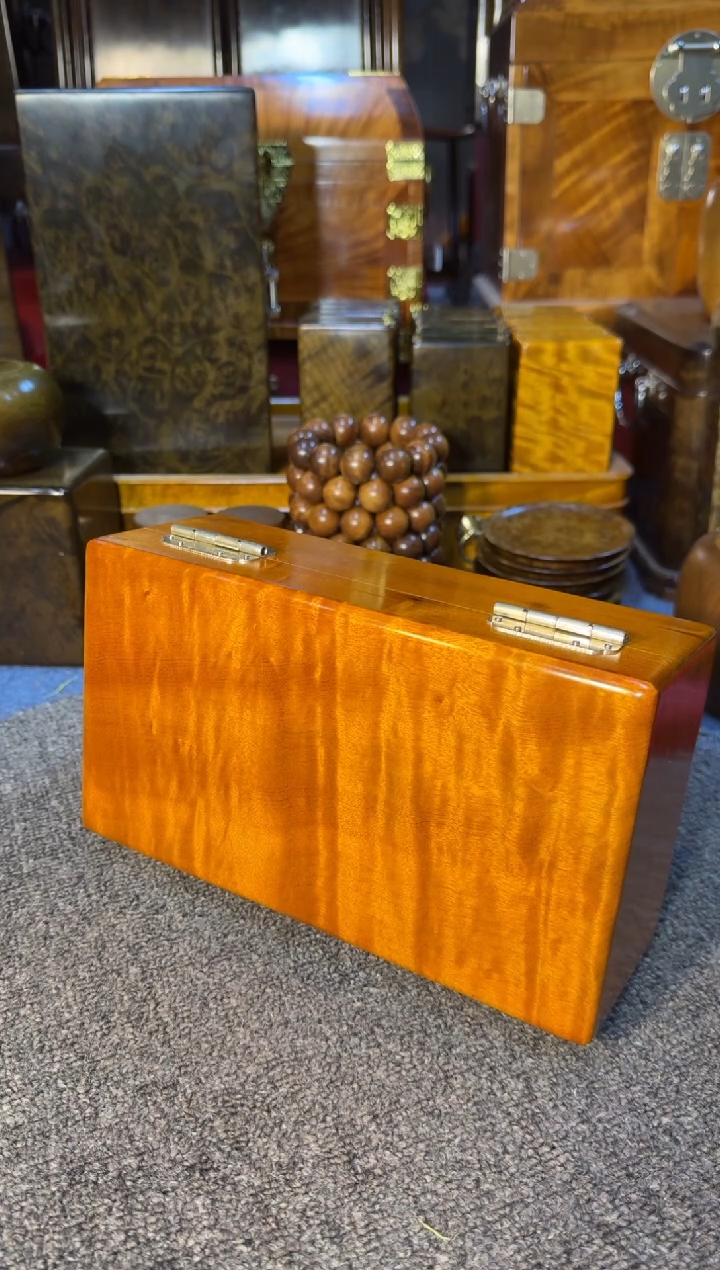 【闪购商品】乌木类成套家具精品金丝楠木首饰盒Y1