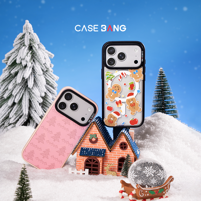 CASEBANGx圣诞限定系列适用苹果iPhone17promax/16pro磁吸手机壳